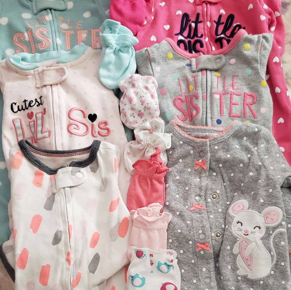 Footie fleece pjs - Picture 1 of 1